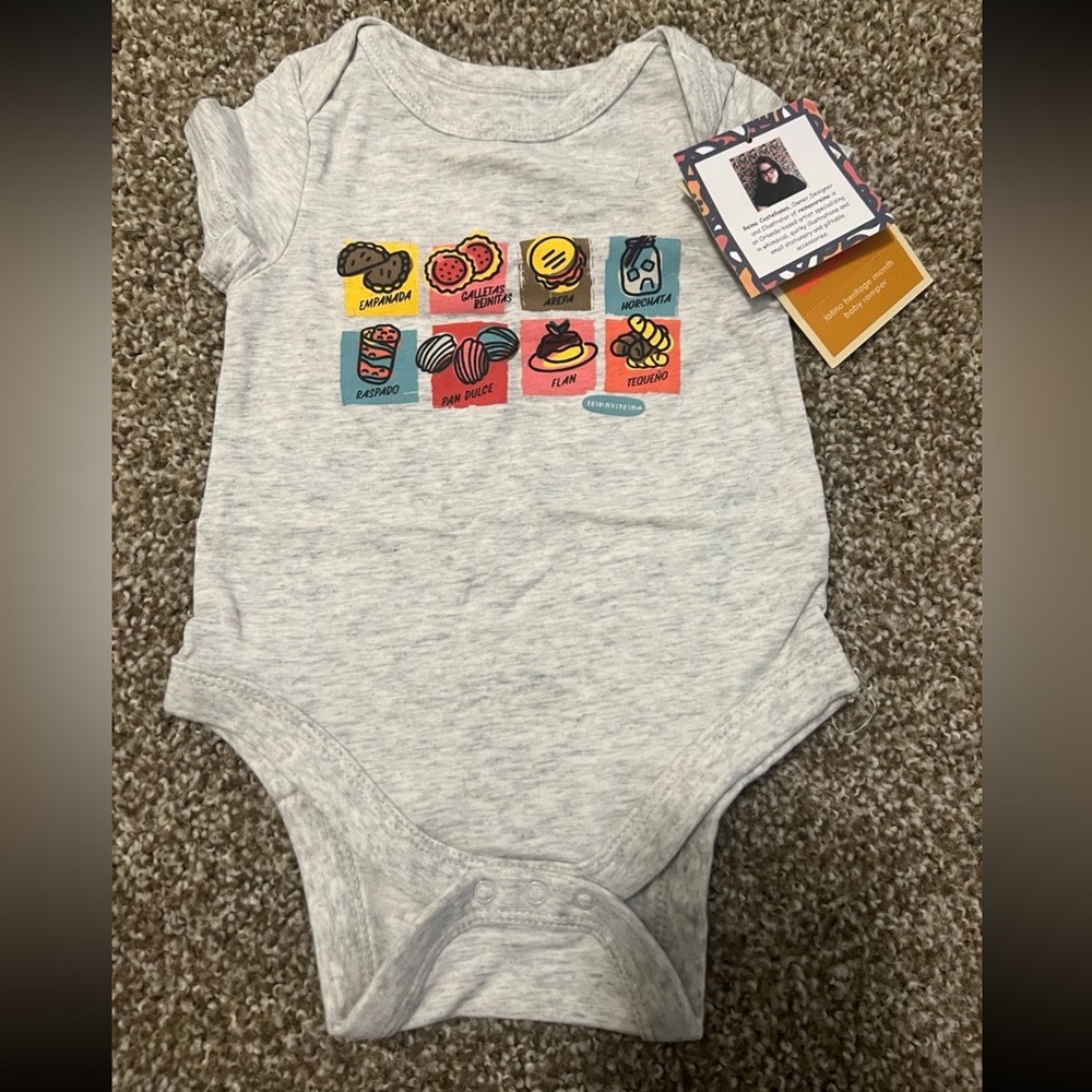 Latino Heritage Baby Onesie